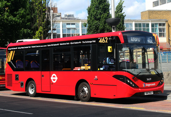 Route 462, Stagecoach London 36639, SN17MLJ, Ilford