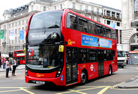 Route 14, Go Ahead London, EH101, YY66OZG, Piccadilly Circus