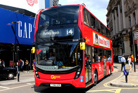 Route 14, Go Ahead London, EH109, YY66OZR, Piccadilly Circus