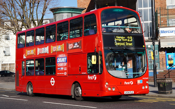 Route 23, First London, VNZ32499, LK54FLE