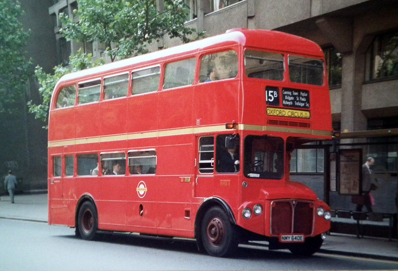 London Bus Routes | Route 15B: East Ham - Oxford Circus [Withdrawn]