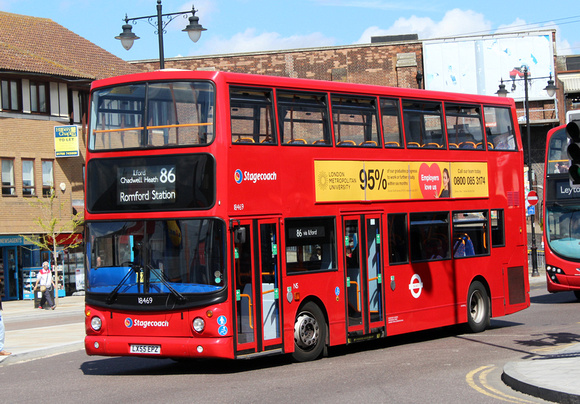 Route 86, Stagecoach London 18469, LX55EPZ, Romford