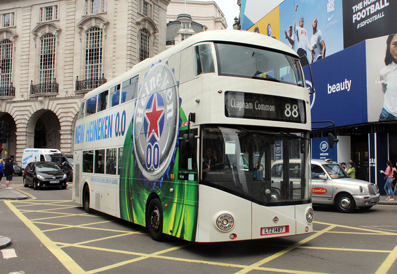 Route 88, Go Ahead London, LT487, LTZ1487, Piccadilly Circus