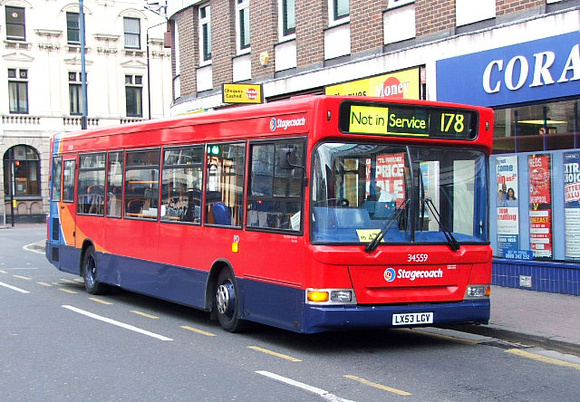 Route 178, Stagecoach London 34559, LX53LGV, Woolwich