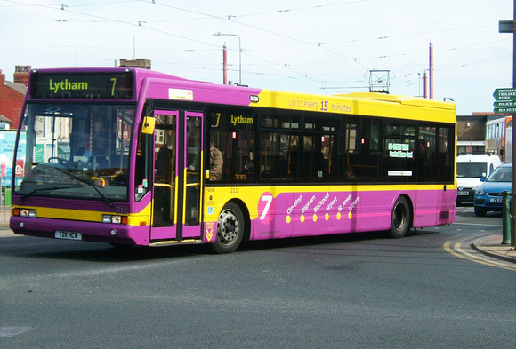Route 7, Blackpool Transport 211, T211HCW, Cleveleys