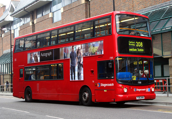 Route 208, Stagecoach London 17385, Y385NHK, Bromley