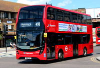 Route 498, Stagecoach London 10340, SN16OKZ, Romford Station