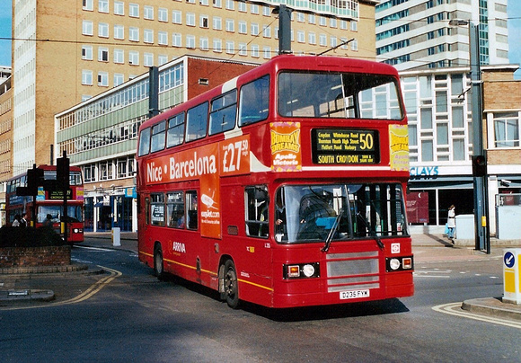 Route 50, Arriva London, L235, D235FYM, Croydon