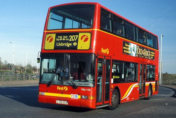 Route 207, First London, TNL1134, LT02ZCA