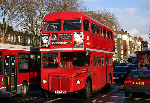Route 9, London United, RML2349, CUV349C, Earls Court