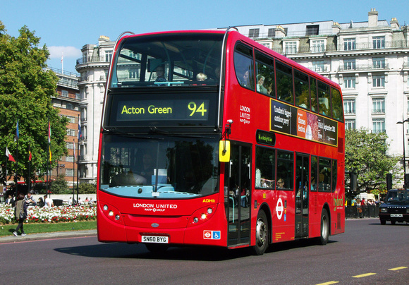 Route 94, London United RATP, ADH11, SN60BYG, Marble Arch