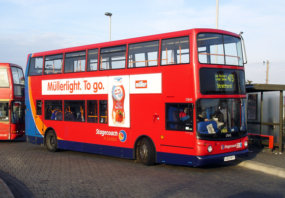 Route 473, Stagecoach London 17845, LX03BYY, North Woolwich