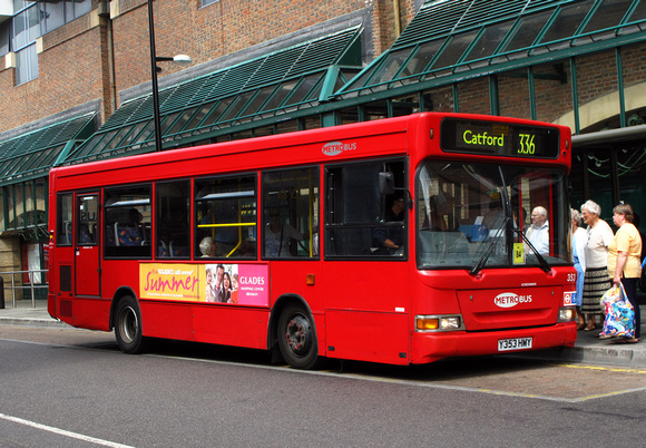 Route 336, Metrobus 353, Y353HMY, Bromley
