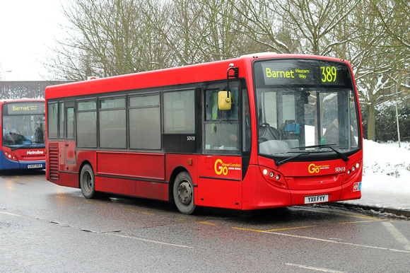 Route 389, Go Ahead London, SEN18, YX11FYY, Barnet