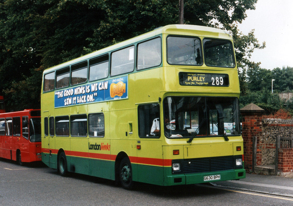 Route 289, London Links 630, G630BPH, Purley
