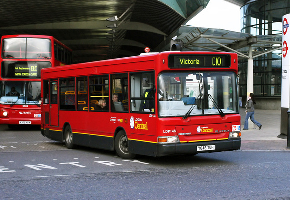 Route C10, London Central, LDP148, Y848TGH, Canada Water