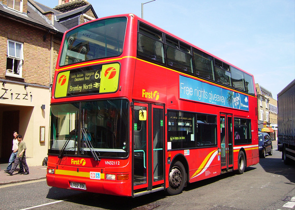 Route 61, First London, VN32112, LT02ZDL, Bromley