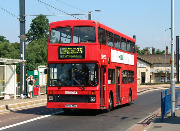 Route 75, Stagecoach London, VN109, R109XNO, Croydon
