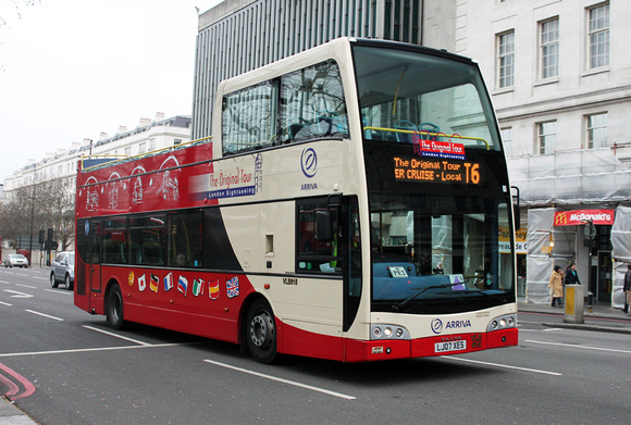Arriva Sightseeing, VLE615, LJ07XES, Marble Arch