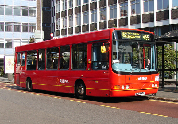 Route 455, Arriva London, DWL59, LJ03MZG, Croydon