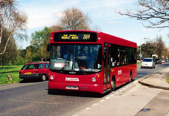 Route 269, Stagecoach London, SLD62, S462BWC, Chislehurst