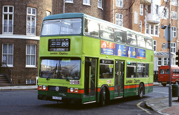 Route 188, London & Country, T295, KYN295X, Euston