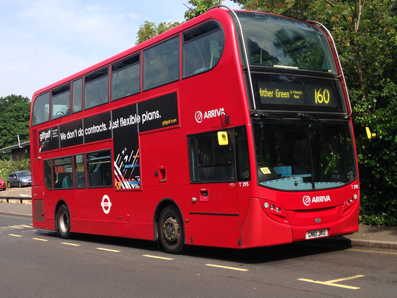 Route 160, Arriva London T295, GN61JRU, Sidcup