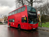 Route 229, Arriva London, T37, LJ08CUG, Queen Mary's Hospital