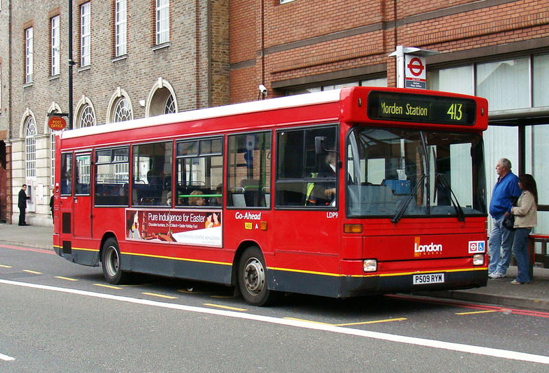 London Bus Routes | Route 413: Morden - Sutton, Bushey Road