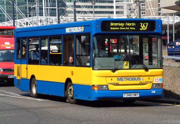 Route 367, Metrobus 348, Y348HMY, Croydon