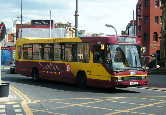 Route 6, Blackpool Transport 113, H113YHG, Blackpool