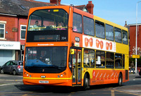 Route 1, Blackpool Transport 334, PN52XKG, Cleveleys