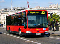 Route 521, Go Ahead London, MEC31, BD09ZVW, Waterloo
