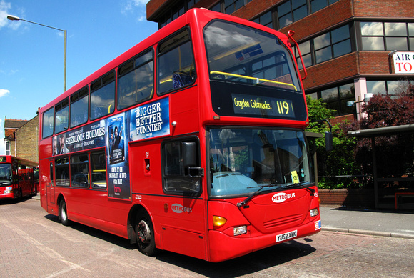 Route 119, Metrobus 451, YU52XVK, Bromley