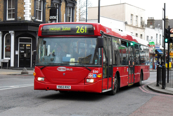 Route 261, Metrobus 530, YN53RXZ, Lewisham