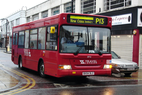 Route P13, Travel London, DP13, BX54DLZ, Peckham