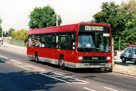 Route 120, London United, LX8, G78UYV, Hounslow