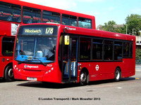 Route 178, Stagecoach London 36529, LX12DHJ, Lewisham