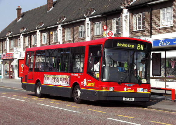 Route B11, London Central, DML15, T415AGP, Bexleyheath GS