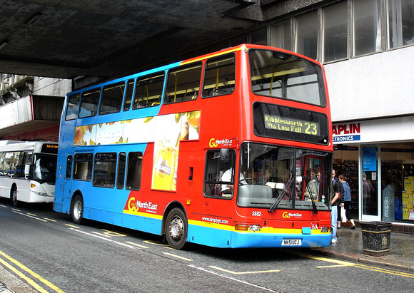 Route 23, Go North East 3882, NK51UCJ, Newcastle