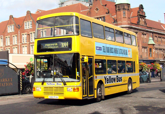Route X44, Go North East 3812, S812FVK, Newcastle