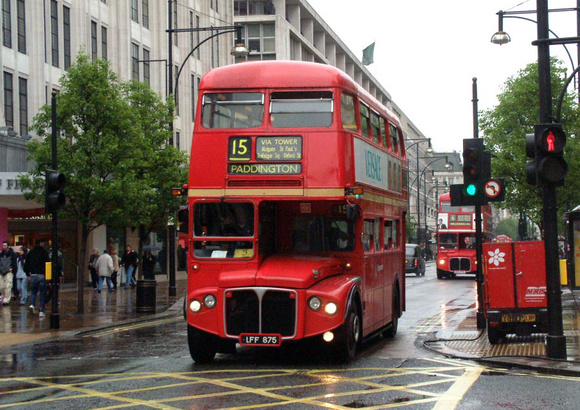 Route 15, Stagecoach London, RMC1456, LFF875, Oxford Street