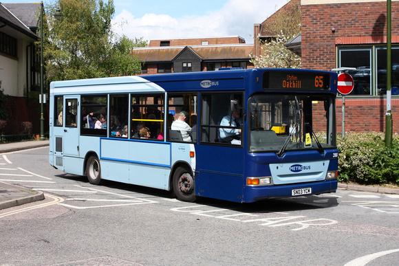 Route 65, Metrobus 288, SN03YCM, Horsham