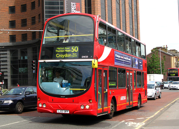 Route 50, Arriva London, DW20, LJ53BFP, Croydon