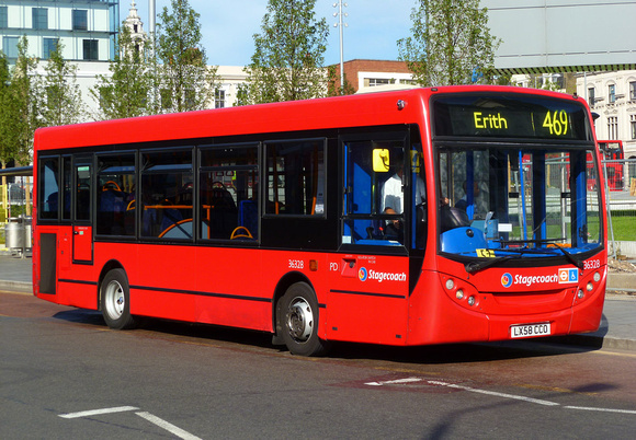 Route 469, Stagecoach London 36328, LX58CCO, Woolwich