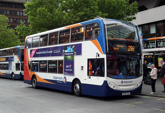 Route 256, Stagecoach Manchester 19511, MX09KSE, Manchester
