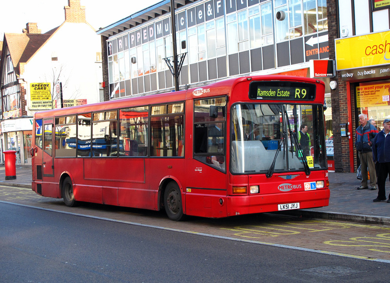 London Bus Routes | Route R9: Orpington Station - Ramsden Estate ...