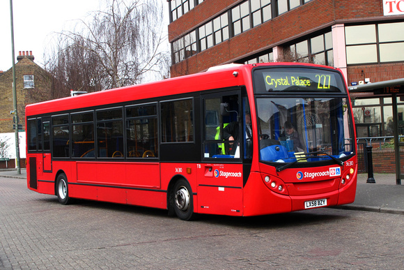 Route 227, Stagecoach London 36310, LX58BZY, Bromley