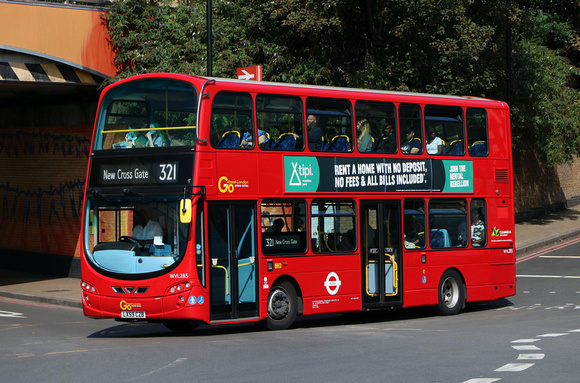 Route 321, Go Ahead London, WVL285, LX59CZB, Lewisham