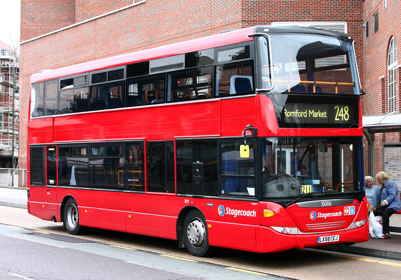 London Bus Routes | Route 248: Cranham - Romford Market | Route 248 ...